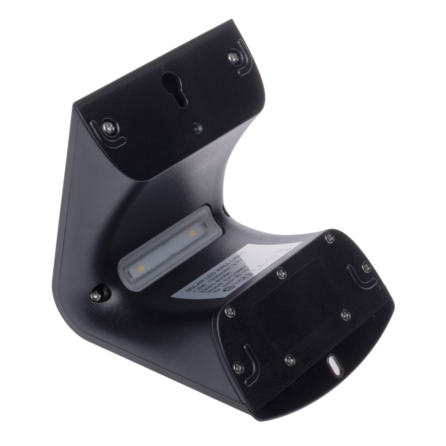 LED napelemes lámpa mozgás- és alkonyatérzékelővel LED/1,5W/1200 mAh 3,7V IP65