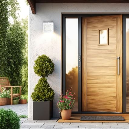 LED napelemes lámpa mozgás- és alkonyatérzékelővel LED/3,2W/2000 mAh 3,7V IP65