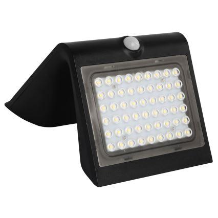 LED napelemes lámpa mozgás- és alkonyatérzékelővel LED/3,2W/2000 mAh 3,7V IP65