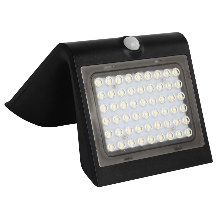 LED napelemes lámpa mozgás- és alkonyatérzékelővel LED/3,2W/2000 mAh 3,7V IP65