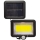 LED Napelemes reflektor érzékelővel DUO LED/1W/3,7V IP44