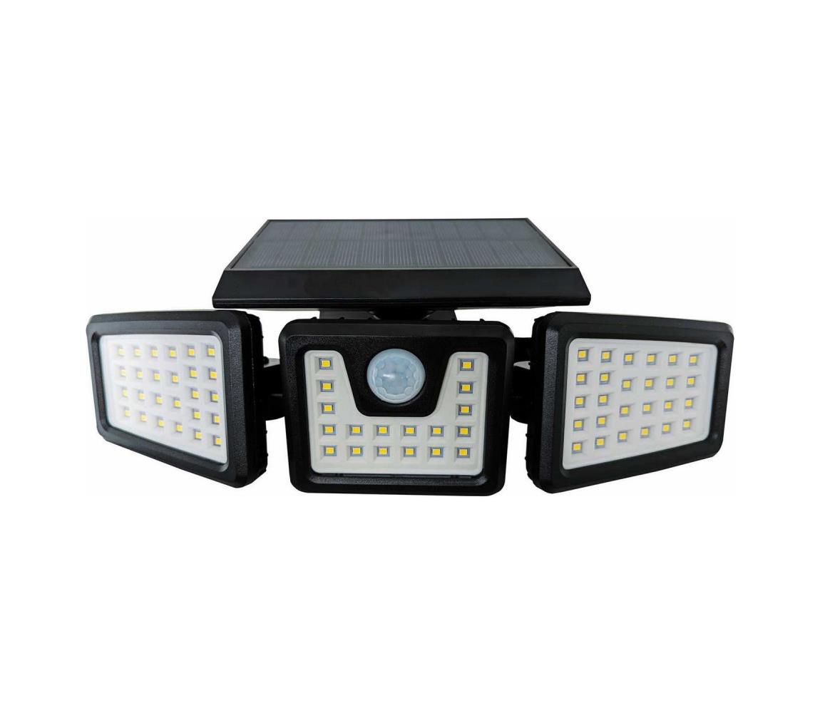Greenlux LED napelemes reflektor érzékelővel LED/14W/3,7V 1800 mAh IP44