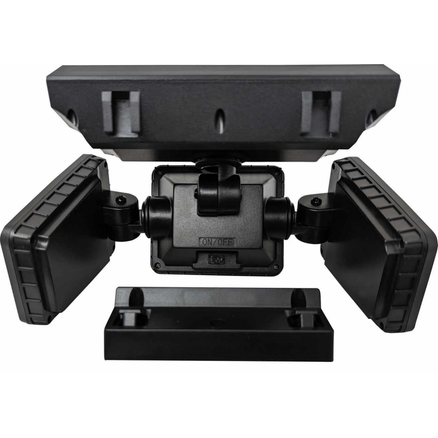 LED napelemes reflektor érzékelővel LED/14W/3,7V 1800 mAh IP44