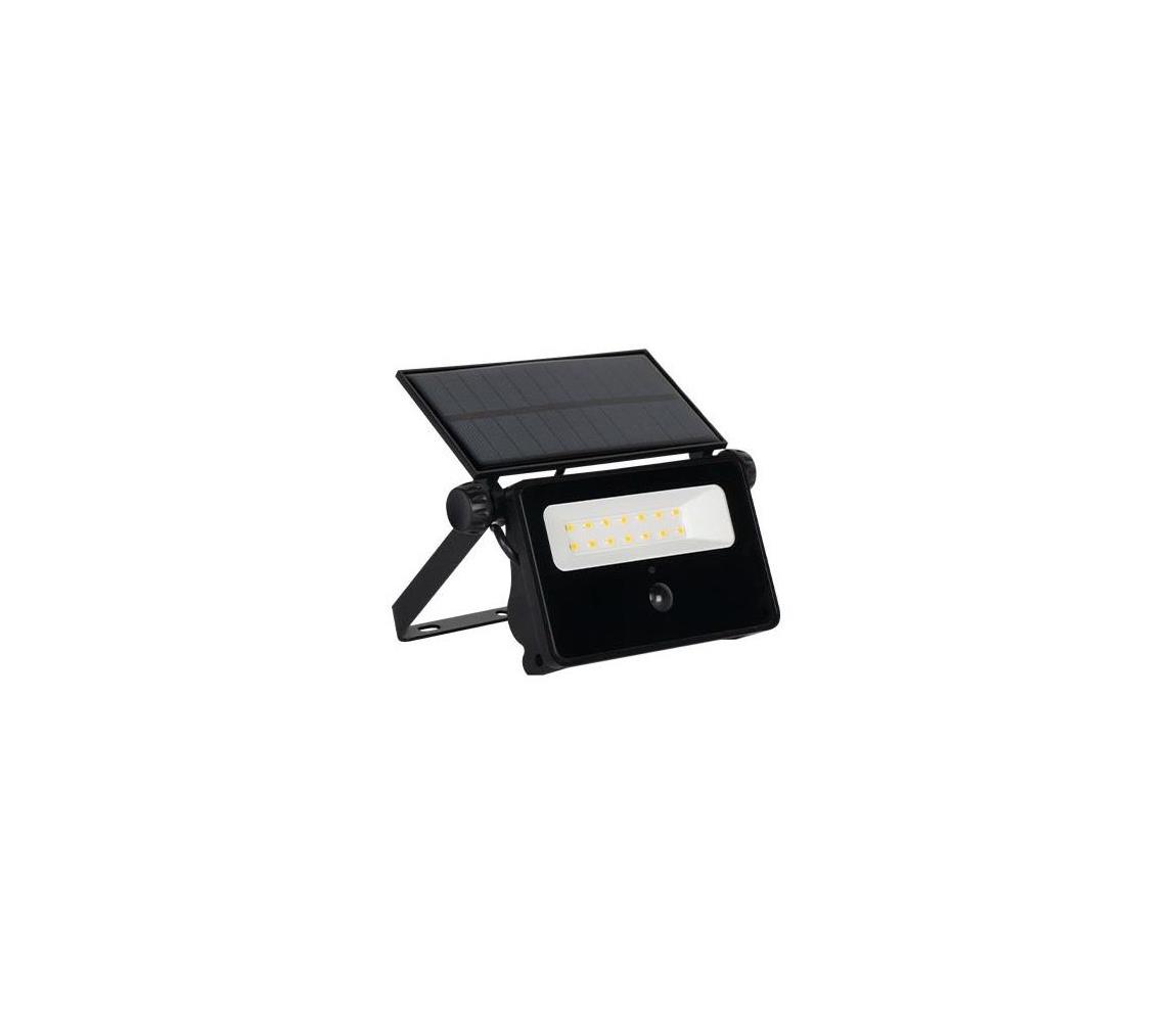 LED napelemes reflektor érzékelővel LED/30W/5,5V 3000 mAh IP65 SOLAR REF 30W
