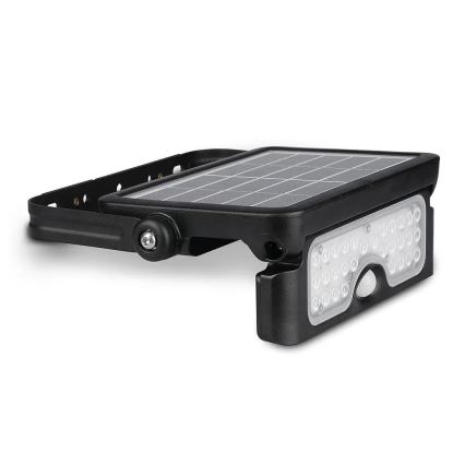 LED napelemes reflektor érzékelővel LED/5W/3,7V IP65 4000K 3000 mAh