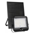 LED napelemes reflektor érzékelővel MHCS LED/35W/3,2V 3000/4000/6500K IP65 15000 mAh + távirányító