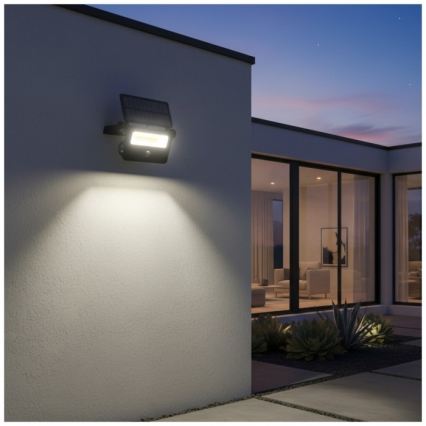 LED napelemes reflektor érzékelővel NCS G2 LED/20W/3,7V 3000/4000/6500K IP54 2600 mAh
