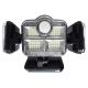 LED Napelemes reflektor mozgás- és szürkületérzékelővel LED/30W/3,7V 2400 mAh IP47 + távirányítás