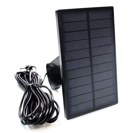 LED Napelemes reflektor mozgás- és szürkületérzékelővel LED/20W/3,7V 1200 mAh IP44 + távirányító