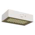 LED Napelemes reflektor mozgásérzékelővel LED/3,7V 1200mAh 4000K IP65 fehér
