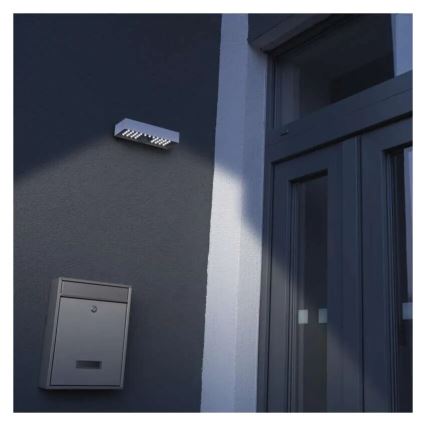 LED Napelemes reflektor mozgásérzékelővel LED/3,7V 3000mAh 4000K IP65 fehér