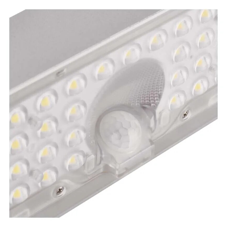 LED Napelemes reflektor mozgásérzékelővel LED/3,7V 3000mAh 4000K IP65 fehér