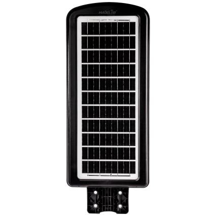 LED Dimmelhető napelemes utcai lámpa érzékelővel LED/240W/6V 11000 mAh 6500K IP65 fekete + távirányítás