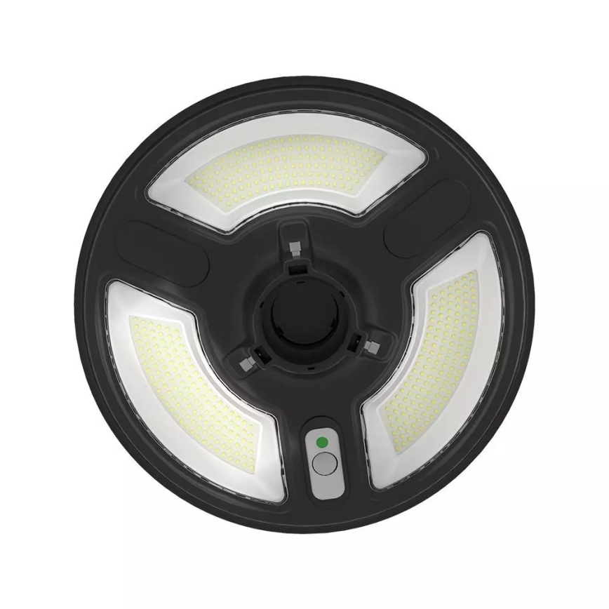 LED Napelemes utcai lámpa érzékelővel LED/7,5W/3,2V IP65 4000K 15000 mAh + távirányítás