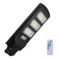 LED napelemes utcai lámpa érzékelővel STREET LED/10W/3,2V IP65 + távirányítás