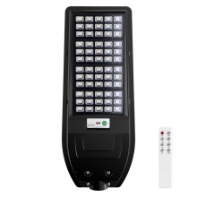 LED Napelemes utcai lámpa VIA 150W/15000 mAh 3,2V 6000K IP65 + távirányító