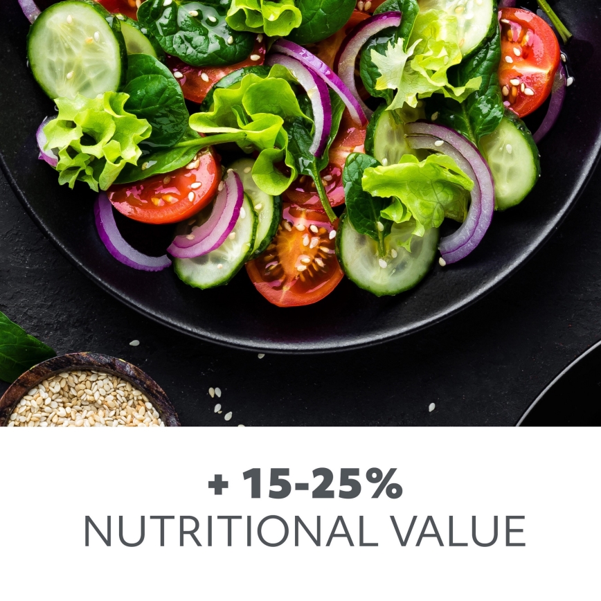 LED Növénynevelő izzó VITABLOOM E27/9W/230V 1200K fekete - Brilagi