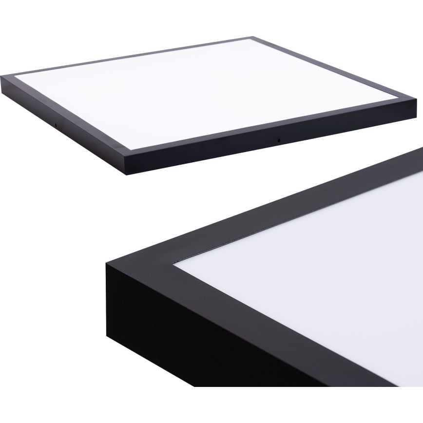 LED Panel LED/60W/230V 4000K 60x60 cm fekete