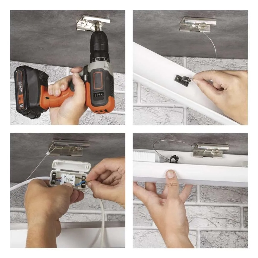 LED pult alatti lámpatest LED/20W/230V 4000K 60 cm