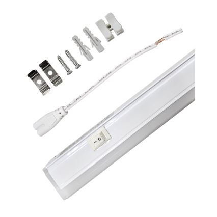LED pult alatti lámpatest TUBE LED/9W/230V 60 cm fehér