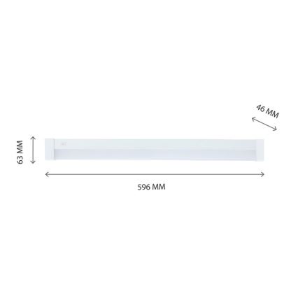 LED Pultmegvilágító AQUATICA LED/15W/230V 6000K IP44