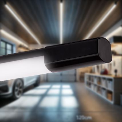 LED Pultmegvilágító LED/36W/230V 4000K 120 cm fekete