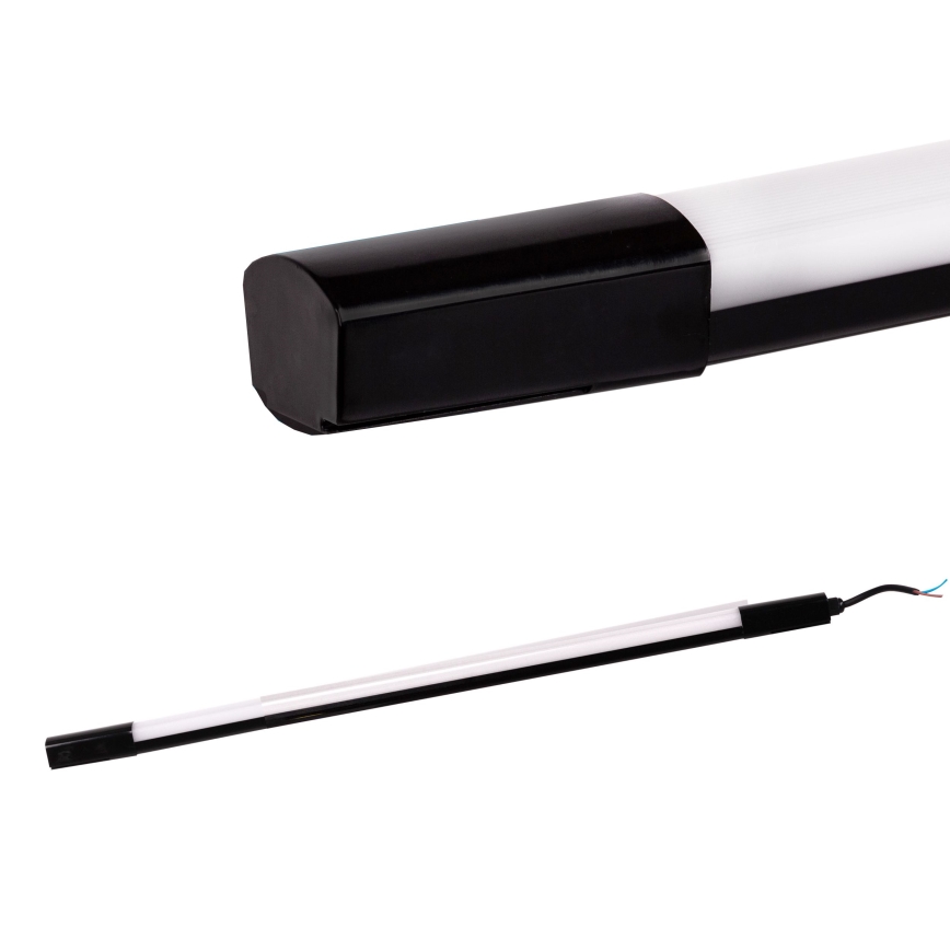 LED Pultmegvilágító LED/36W/230V 4000K 120 cm fekete