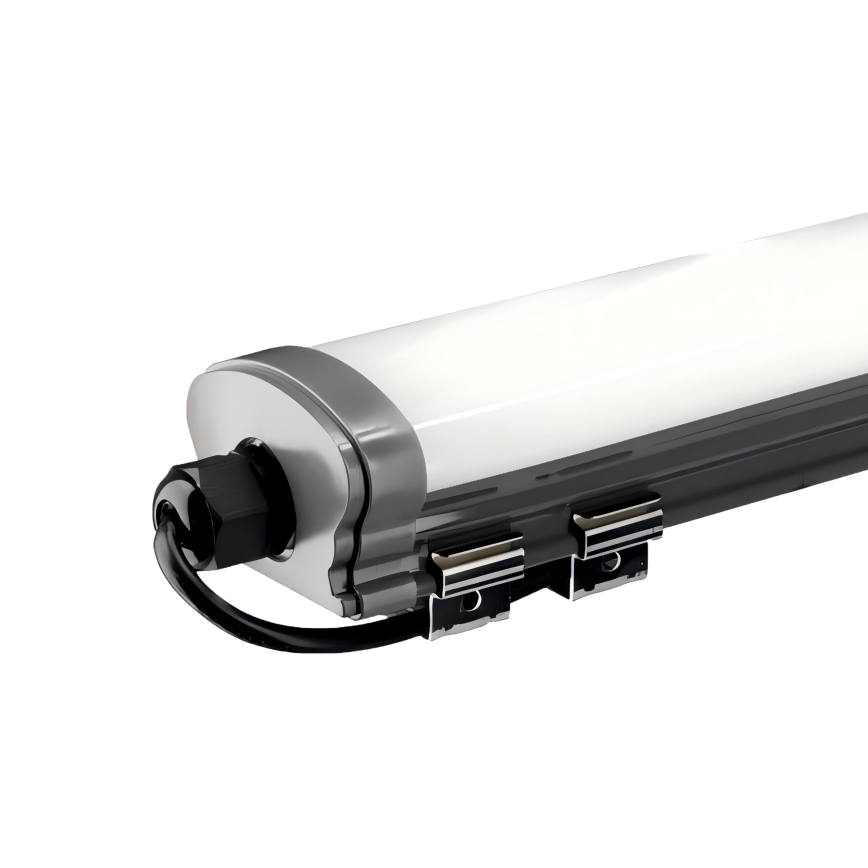 LED Pultmegvilágító LED/60W/230V 6000K 120 cm IP65 fekete