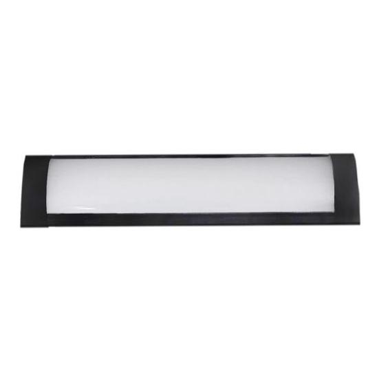 LED Pultmegvilágító QTEC LED/9W/230V 30 cm fekete