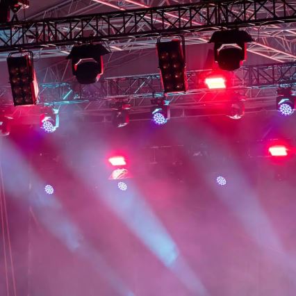 LED Reflektor LED/20W/230V IP65 rózsaszín fény