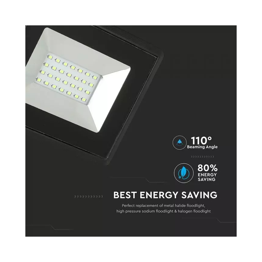 LED reflektor LED/20W/230V IP65 zöld fény