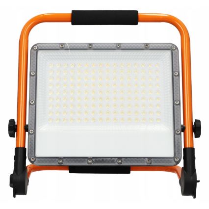 LED-reflektor állvánnyal LED/100W/230V 4500K IP65 narancssárga