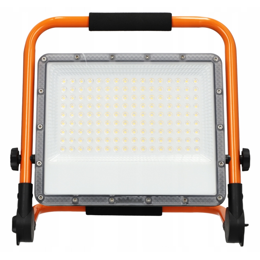 LED-reflektor állvánnyal LED/100W/230V 4500K IP65 narancssárga