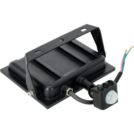 LED Reflektor érzékelővel LED/50W/230V 6500K IP44 fekete