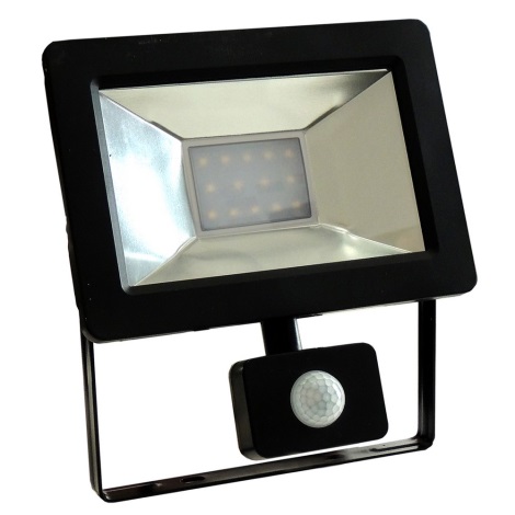 LED Reflektor érzékelővel NOCTIS 2 SMD LED/10W/230V IP44 650lm fekete