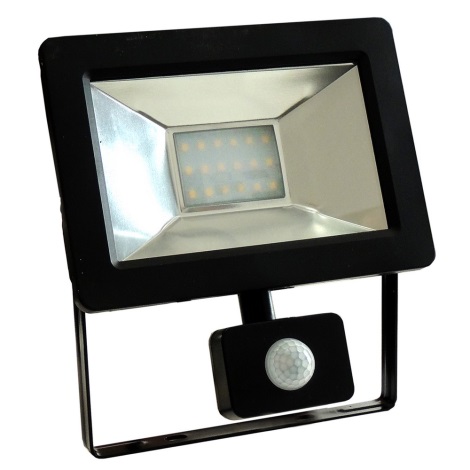 LED Reflektor érzékelővel NOCTIS 2 SMD LED/20W/230V IP44 1250lm fekete