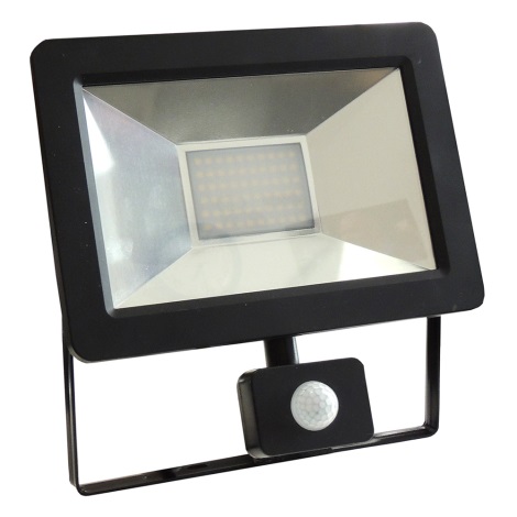 LED Reflektor érzékelővel NOCTIS 2 SMD LED/30W/230V IP44 1950lm fekete
