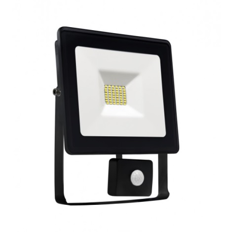 LED Reflektor érzékelővel NOCTIS LUX SMD LED/20W/230V IP44 1700lm fekete