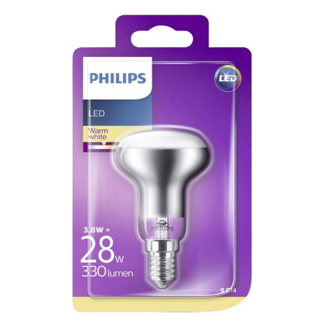 LED Reflektor izzó Philips E14/3,8W/230V