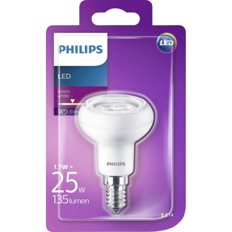 LED Reflektor izzó Philips R50 E14/1,7W/230V