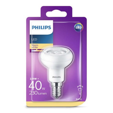 LED Reflektor izzó Philips R50 E14/2,9W/230V 2700K