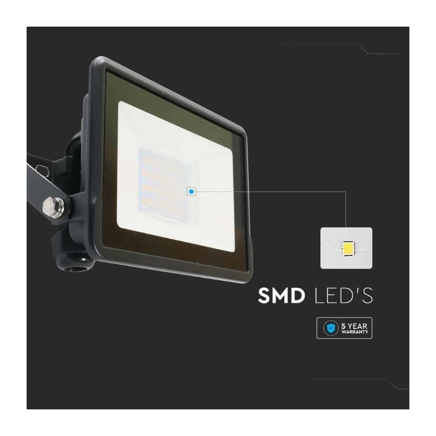 LED Reflektor közvetlen csatlakozással SAMSUNG CHIP LED/20W/230V IP65 6500K