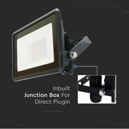 LED Reflektor közvetlen csatlakozással SAMSUNG CHIP LED/20W/230V IP65 6500K