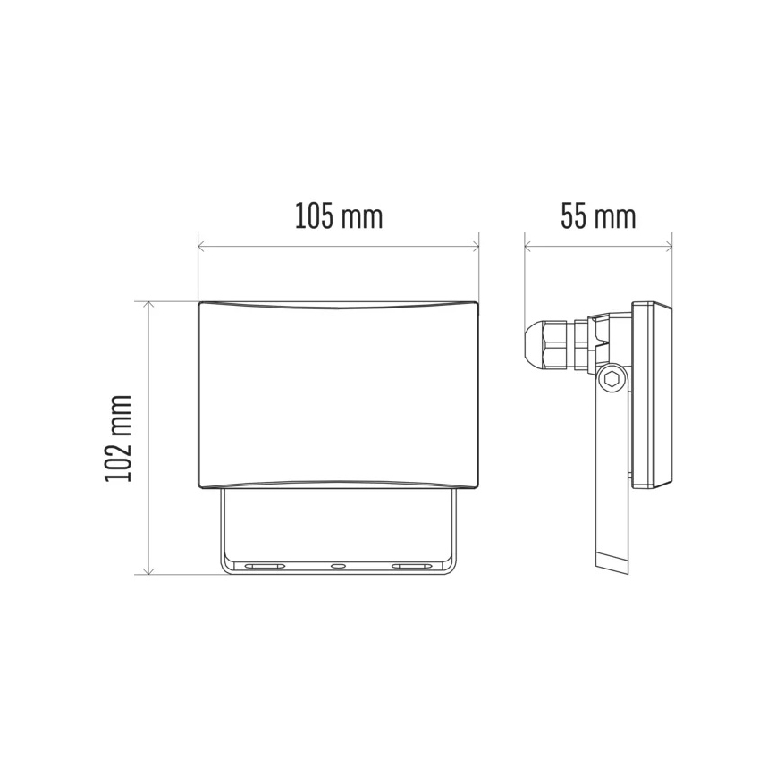 LED Reflektor LED/10,5W/230V IP65