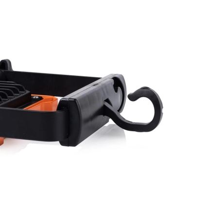 LED reflektor LED/10W/230V 6500K IP65 narancssárga/fekete