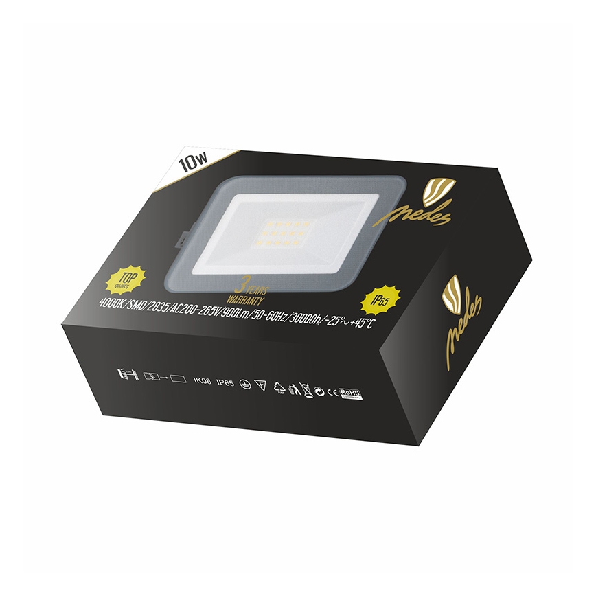Nedes LF2221 - LED Reflektor LED/10W/230V IP65