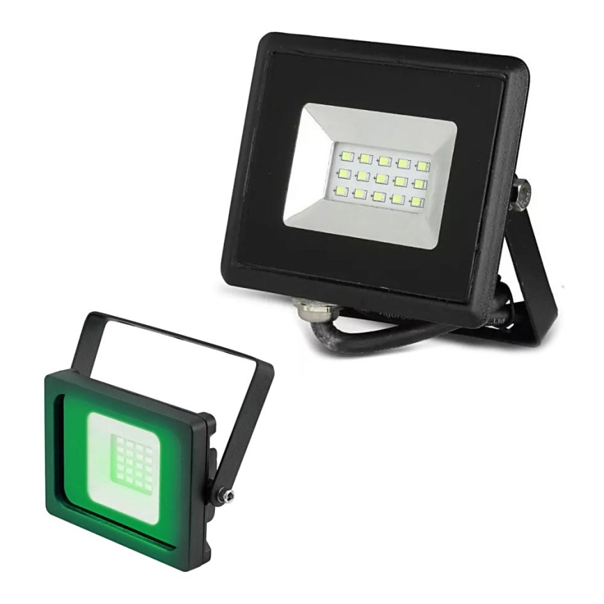 LED Reflektor LED/10W/230V IP65 zöld