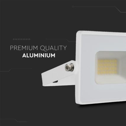 LED Reflektor LED/20W/230V 4000K IP65 fehér