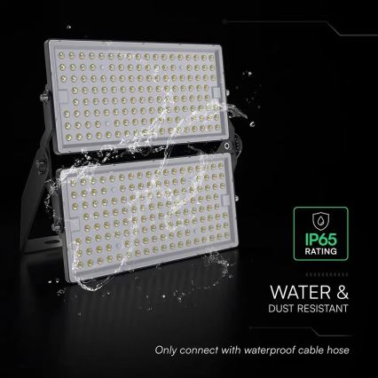 LED reflektor LED/500W/230V 4000K IP65 szürke