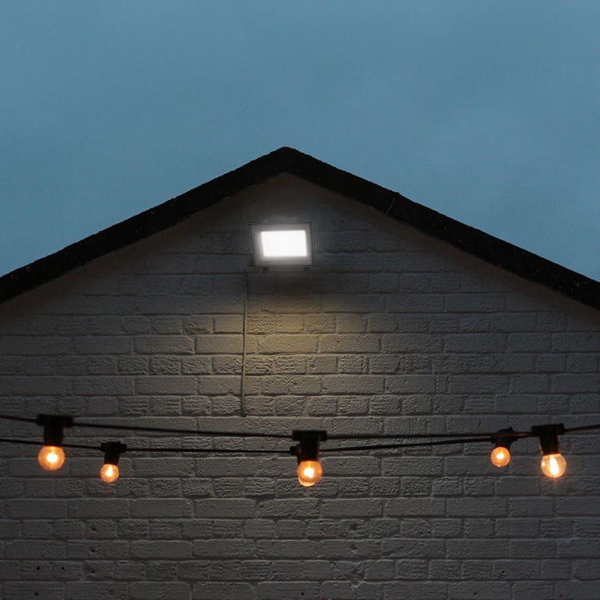 LED Reflektor LED/50W/230V IP65 3000/4000/6500K szürke